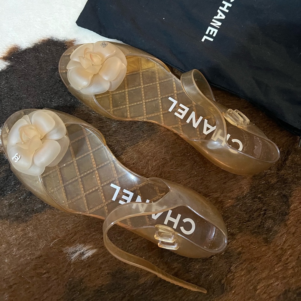 Chanel Jelly Sandals